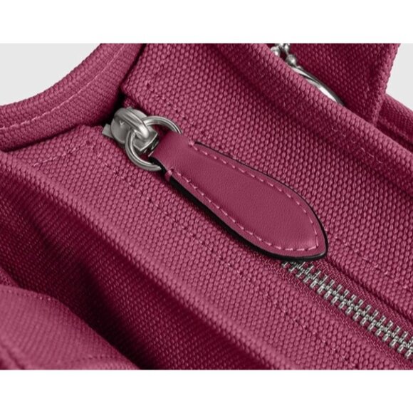 NEW!! Coach Cargo 26 Tote/Crossbody in Pink with detachable strap - Picture 7 of 8